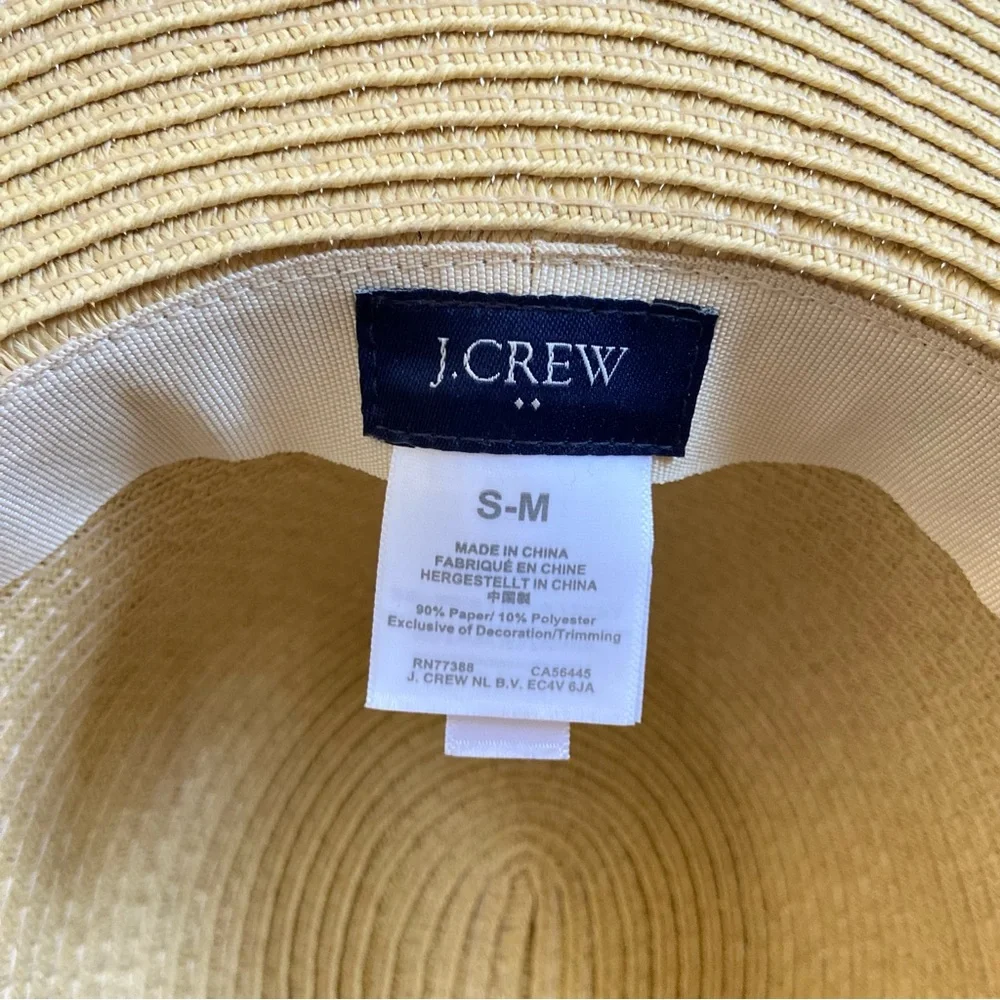 J. Crew Packable Straw Hat